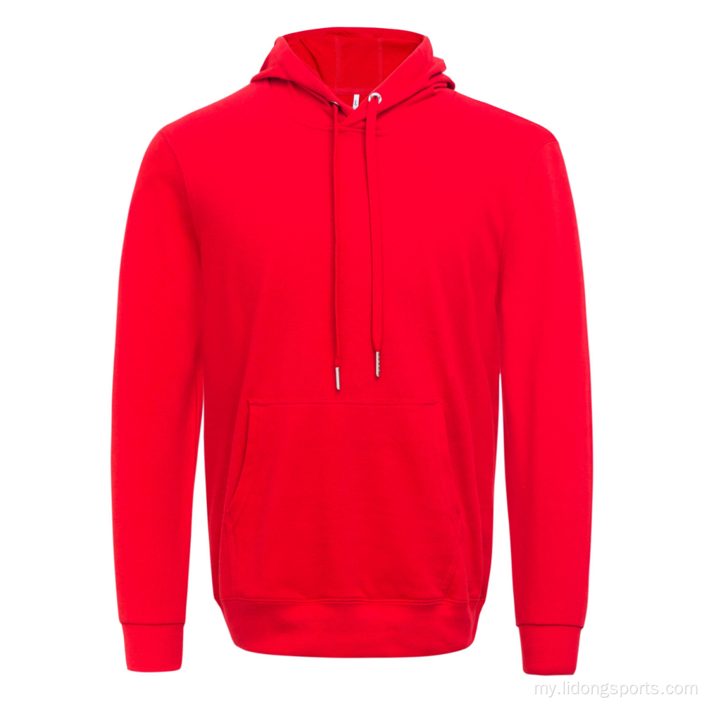 လက္ကားဆောင်းရာသီ Unisex Pullover ချွေးထွက်ဖိနပ် hoodies