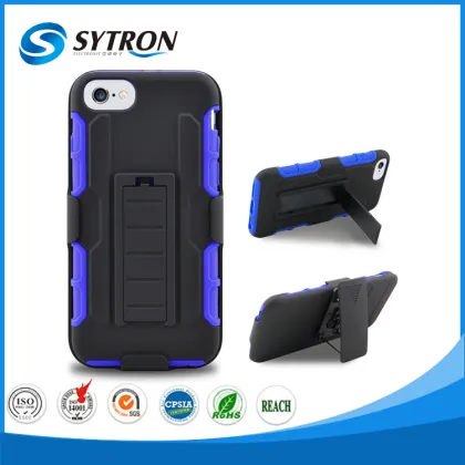 Manufacture Price Tough Hybird Combo for zte axon 7 kickstand case