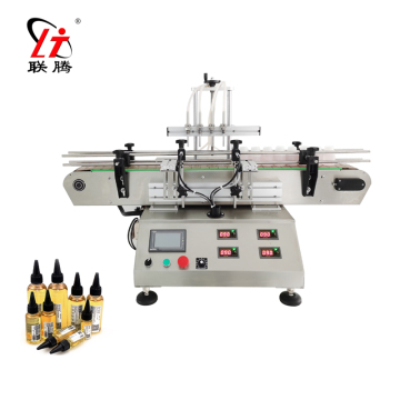 LT Pack Desktop Automatische kleine Fläschchenfüllmaschine für flüssige Dosen, Gläser und Flaschen