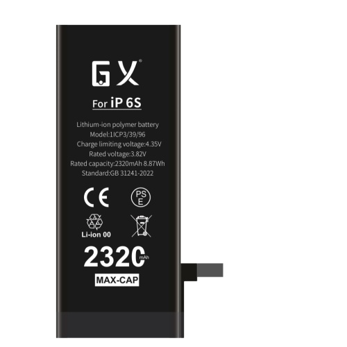 GX az Apple 6S -hez, nagy kapacitású akkumulátorral