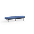 Modern Style Office Furniture-Upholstered Storage Bench Entryway Ottoman Dressing Room Footrest