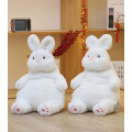 Cute White rabbit plush stuffed toy