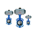 low price stainless steel pneumatic butterfly valve