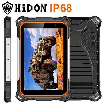 HiDON Android Rugged Tablets Android 9.0 IP68 1200*1920 8 Inch 4+64GB Octa-Core Waterproof Compter with GSM