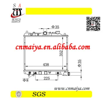 E357-15-200A auto radiator