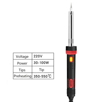 External Heating Electric Soldering Iron 30W to 500W 220V