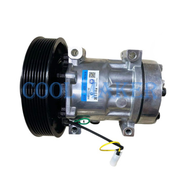 SD7H15 AC Compressor for Volvo FH12 Truck - Part Numbers 85000458, 4326, 4324, 4116, 20587125, 84094705, 851892N, 8880100231, VLK053, 85013654