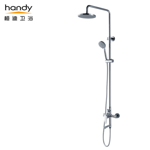 Single handle Brass Chromed Shower Mixer taps Set