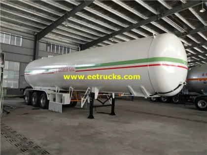 54m3 Tri-axle Propane Gas Delivery Trailers