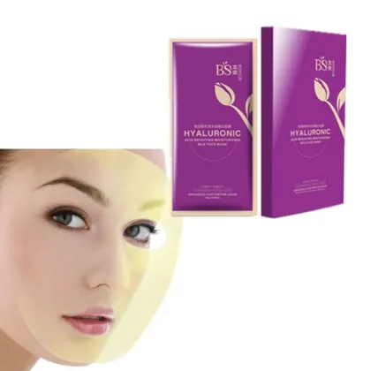 High quality hyaluronic acid beauty hydrating facial mask