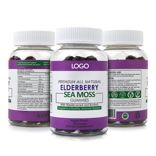 Thyroid Support Elderberry SeaMoss Gummies