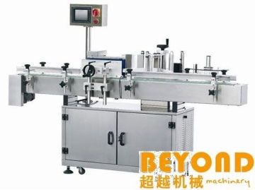 One Side Self Adhesive Bottle Labeling Machine , 60-200 Bottle/min