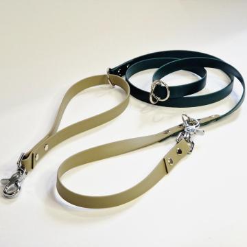 Leash anjing bersalut kalis air yang mesra alam untuk anjing sederhana hingga besar