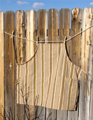 Wholesale Cheap Big Man Green Striped BBQ Apron