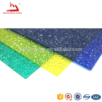 Construction colored 2mm thick polycarbonate sheet