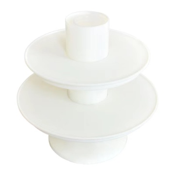 High Durability Plastic Cake Stand for Wedding and Birthday Gifts