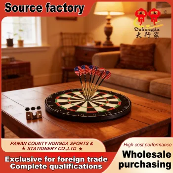 Durable Sisal Dartboard for Indoor Gaming