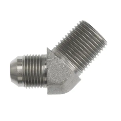 Brennan Industries 7045 Series Metric to NPTF Conversion Adapters for Hydraulic Systems