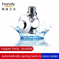 Water saving Button Delay selfclosing toilet Flush Valve