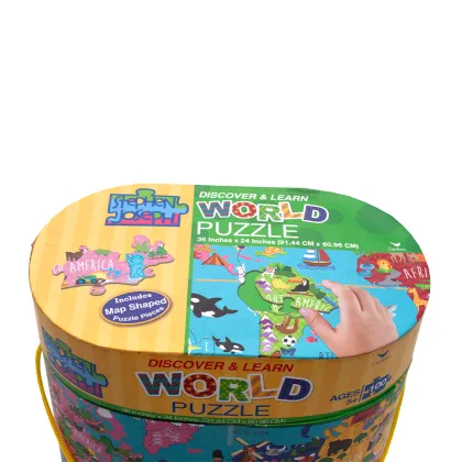 100PCS World Map Kids flooring Puzzle for sale