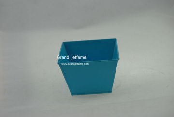 household cheap suqare blue sweetness candle holder