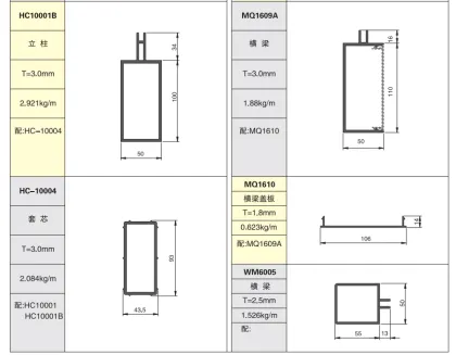 Aluminum alloy broken bridge curtain walls