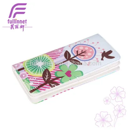 Latest Printed Cheap Female long Zipper Wallet/Lady Wallet