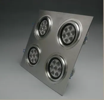 84w High Power Adjustable Angle Led Ceiling Spotlights With 85 To 130v Ac Gp-0417