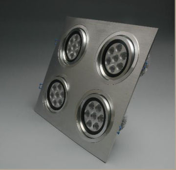 84w High Power Adjustable Angle Led Ceiling Spotlights With 85 To 130v Ac Gp-0417