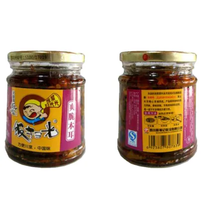 280g Hot Sale Chinese Pickle Preserved Crisp Black Fungus