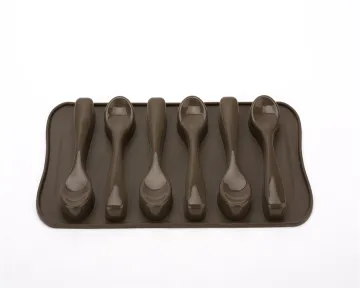 Silicone spoon chocolate shape cake mold