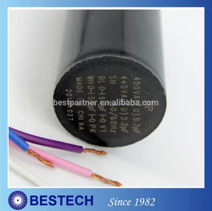 Fan Motor Capacitor Refrigerator Capacitor Washing Machine Capacitor