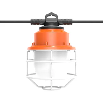 YouLumi 60W Portable 100W LED String Working Light for Temporary Construction Sites