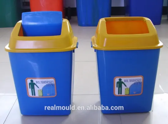 2017China Best Service High Quality Plastic Trash Can Ash-Bin Garbage Can Moulds