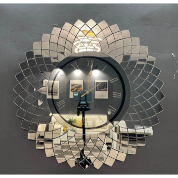 Horloge murale miroir pour vente en ligne bon marché