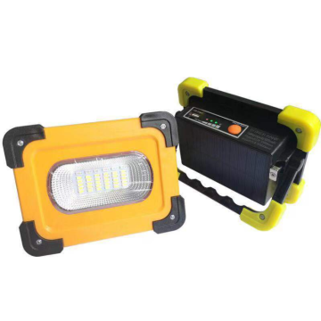 luces solares a prueba de agua IP65 50W luz de inundación