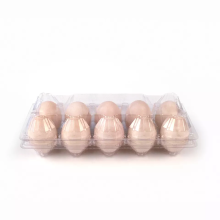 plastic egg packing tray for supermarket 6hole