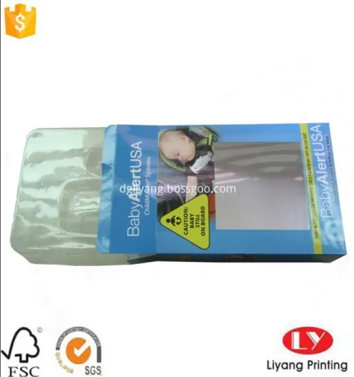 Custom Printed Paper Hanging Box With Window