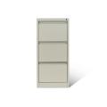 Space Solution 3 Drawer Grey Filing Cabinet