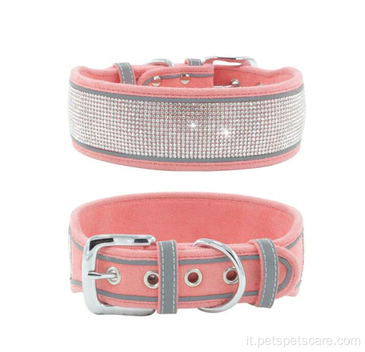 Collari di animali domestici Collari per cani Acqua Diamond Dog Collars