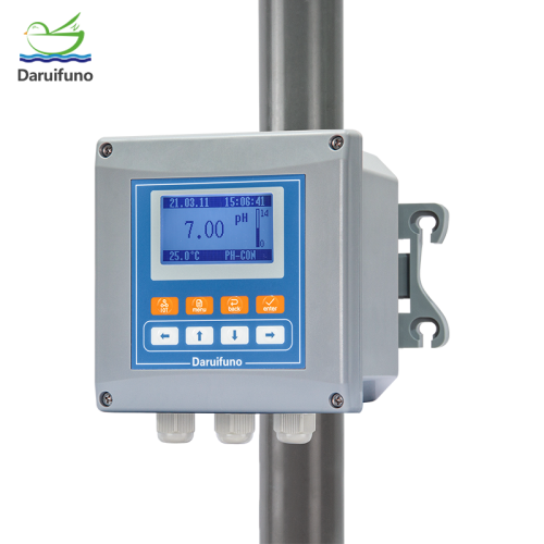 IP66 automatic digital ph meter for water treatment
