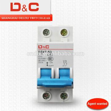 [D&C] shanghai delixi mcb earth leakage circuit breaker 32a
