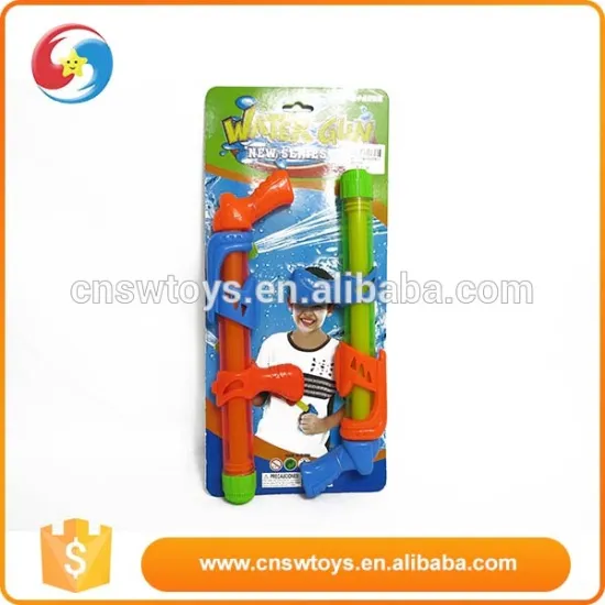 Kids favourite summer outdoor play plastic high pressure water spray gun toy