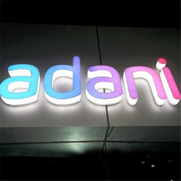 LED illuminated Vacuum Forming Lighted Box signs