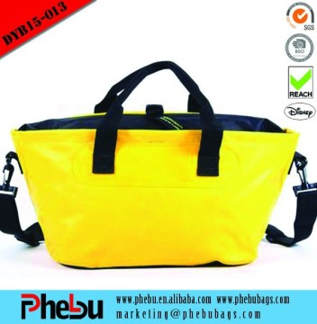 Bright color Tarpaulin Waterproof swimming tote bag
