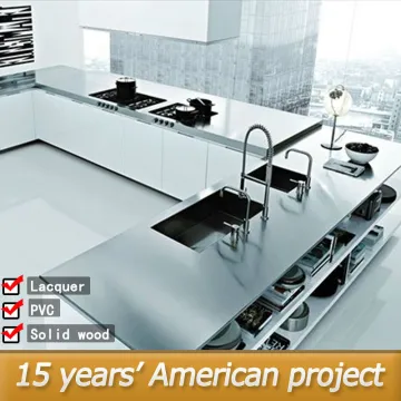 Foshan wholesale modern modular kitchen designs cabinet
