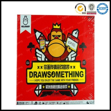 Paperboard Brochure Game Card for Party