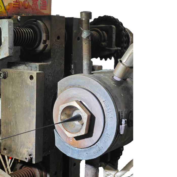 40 Solução de parafuso de máquina de extrusão de arame Teflon