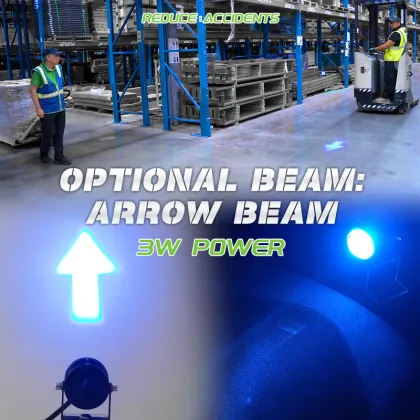 Blue Arrow Light Forklift Safety Lamp LED Red Blue Forklift Arrow Light