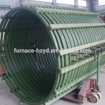 Industrial oven copper coil